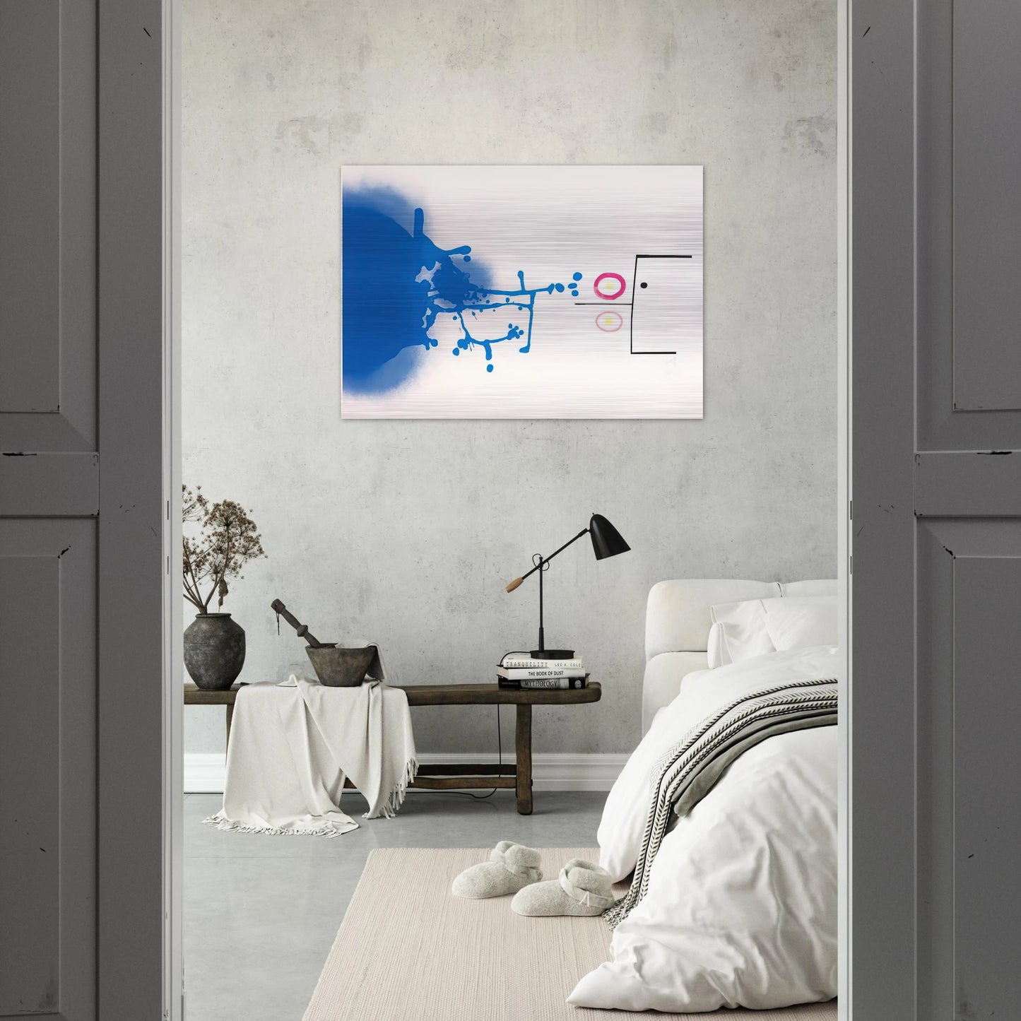 Sun and Sky - 1979 - Victor Pasmore Brushed Aluminum Print - 70x100 cm / 28x40 inches | Victor Pasmore Aluminum Print | Victor Pasmore Prints