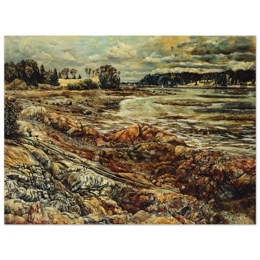 Ivan Albright - DIVIDED AND DIVIDED Fine Art Poster - Default Title