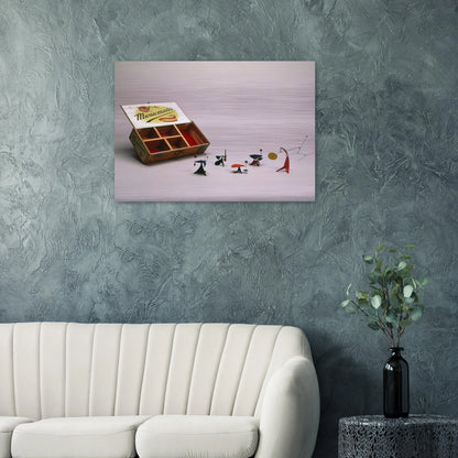 LOUISAS 43RD BIRTHDAY PRESENT 1948 - Alexander Calder Brushed Aluminum Print - 70x100 cm / 28x40 inches | Alexander Calder Aluminum Print | Alexander Calder Prints