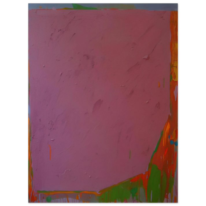 John Hoyland - 30.7.75 - 1975  75x100 cm / 30x40inches Fine Art Poster