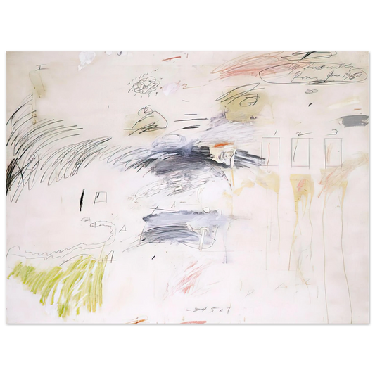 Cy Twombly - Untitled, Rome Fine Art Poster - Default Title