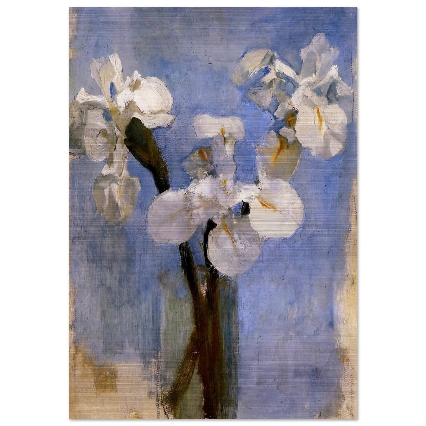 Flowers Sun - Piet Mondrian Brushed Aluminum Print - 70x100 cm / 28x40 inches | Piet Mondrian Aluminum Print | Piet Mondrian Prints