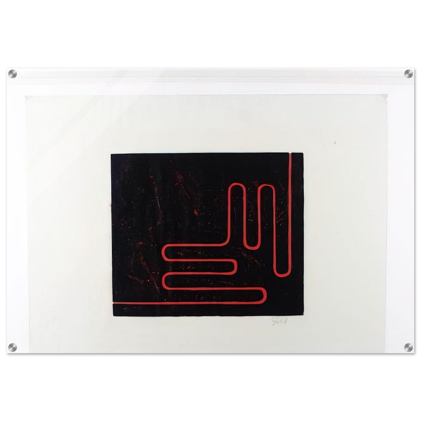 Untitled Print - 1978 - Donald Judd Acrylic Print - 70x100 cm / 28x40″ inches | Donald Judd Wall Art | Donald Judd Prints