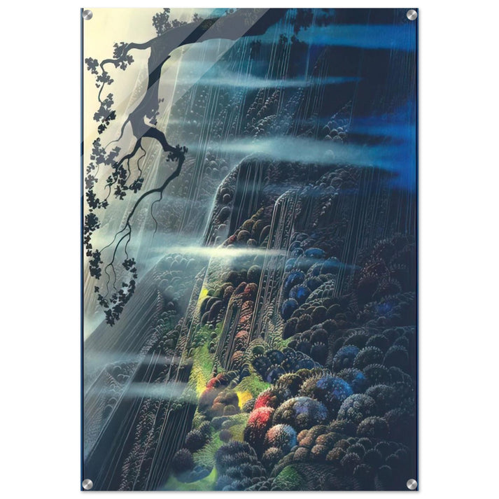 Evening Magic - Eyvind Earle Acrylic Print - 70x100 cm / 28x40″ inches