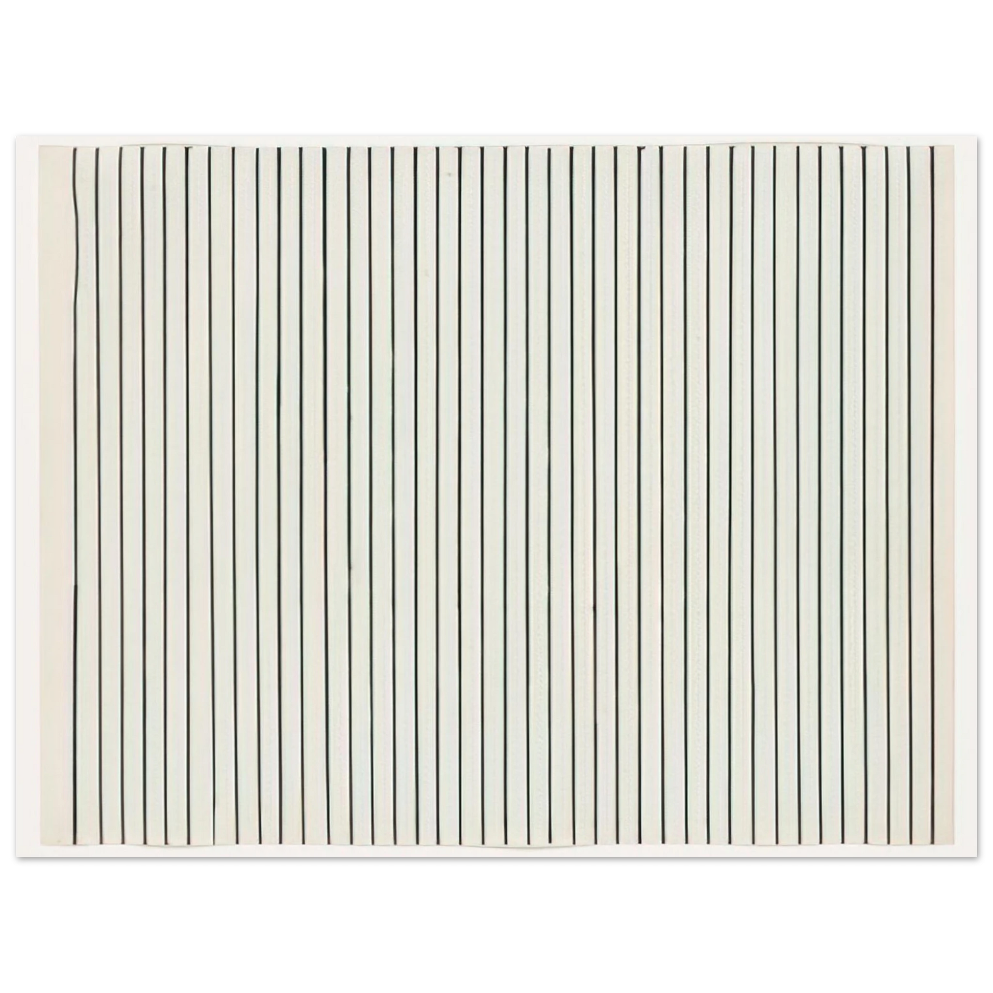 Ellsworth Kelly - Vertical Lines from the series Line Form Color Fine Art Poster - Default Title