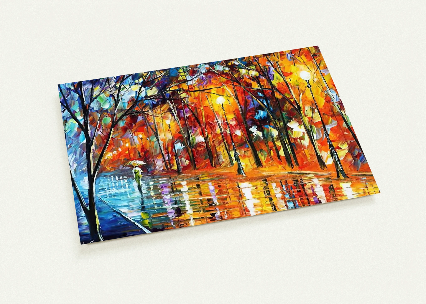 Leonid Afremov By Leonid Afremov Pack of 10 Post Cards | Leonid Afremov Post Cards | A6 (10.5 x 14.8 cm) - 4.1 x 5.8 inches