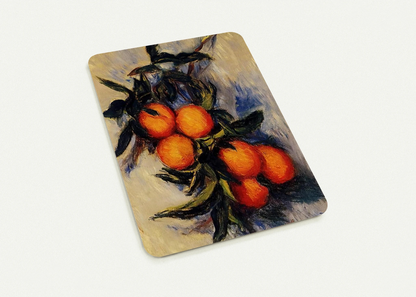 Branch of Orange Bearing Fruit By claude monet Pack of 10 Post Cards | claude monet Post Cards | A6 (10.5 x 14.8 cm) - 4.1 x 5.8 inches