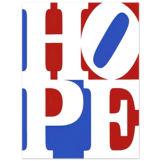 Robert Indiana - Hope Fine Art Poster - Default Title