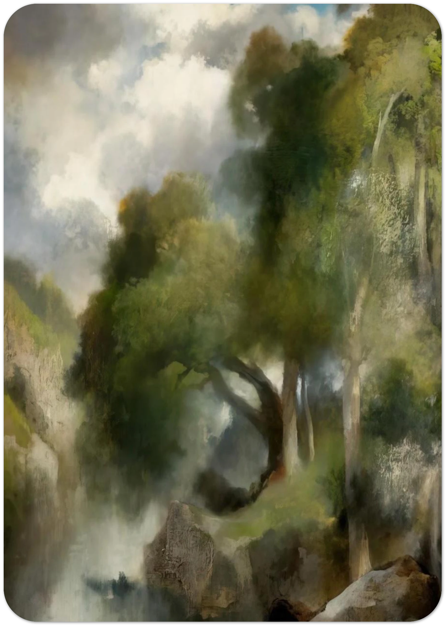 California Landscape By Thomas Moran Pack of 10 Post Cards | Thomas Moran Post Cards | A6 (10.5 x 14.8 cm) - 4.1 x 5.8 inches