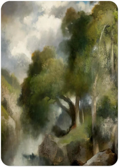 California Landscape By Thomas Moran Pack of 10 Post Cards | Thomas Moran Post Cards | A6 (10.5 x 14.8 cm) - 4.1 x 5.8 inches