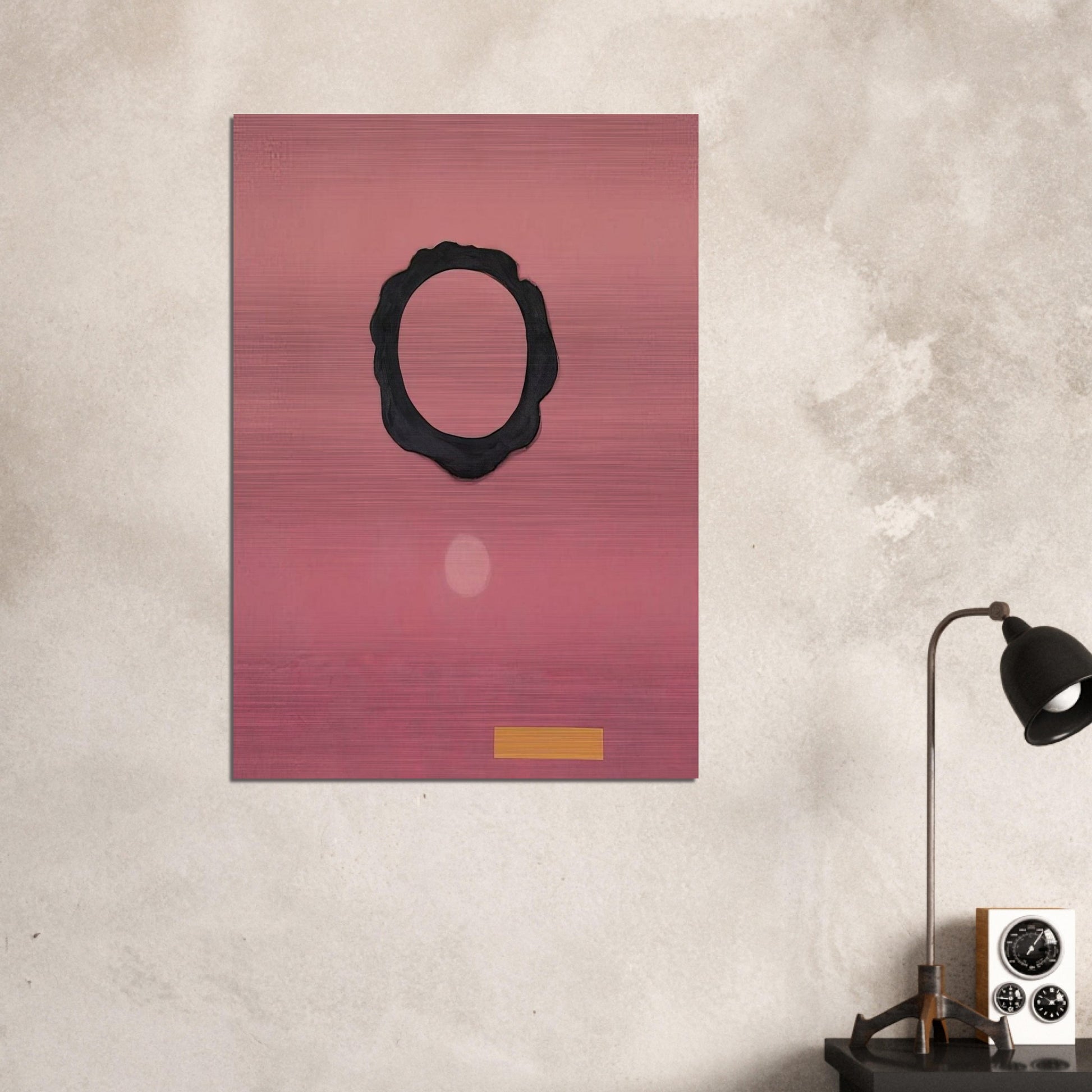Mandala - 1971 - Adolph Gottlieb Brushed Aluminum Print - 70x100 cm / 28x40 inches | Adolph Gottlieb Aluminum Print | Adolph Gottlieb Prints