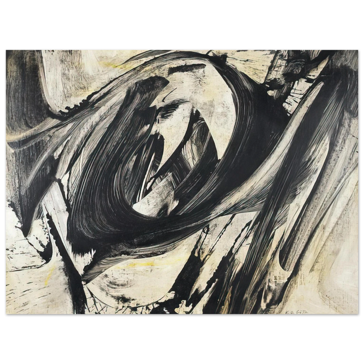Karl Otto Gotz - Karant 5.7.1957  75x100 cm / 30x40inches Fine Art Poster