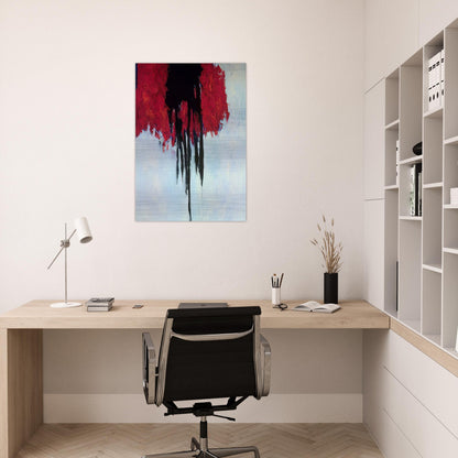 Adam - 1961 - Theodoros Stamos Brushed Aluminum Print - 70x100 cm / 28x40 inches | Theodoros Stamos Aluminum Print | Theodoros Stamos Prints