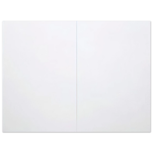 Wall artRobert Rauschenberg - WHITE PAINTING TWO PANEL 1951 Fine Art Poster - Default Title