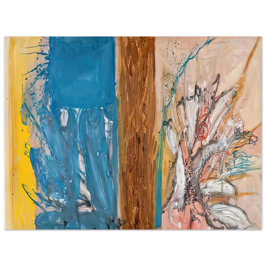 Helen Frankenthaler - The Façade, 1954- Wall Art - 21x29.7 cm / 8x12" - Fine Art Poster - -