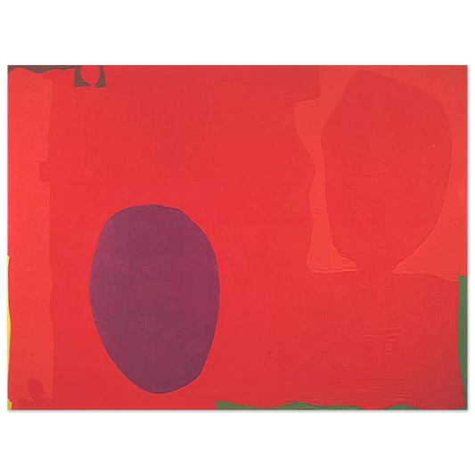 Patrick Heron - Cadmium with Violet, Scarlet, Emerald, Lemon and Venetian - 1969 Fine Art Poster - Default Title