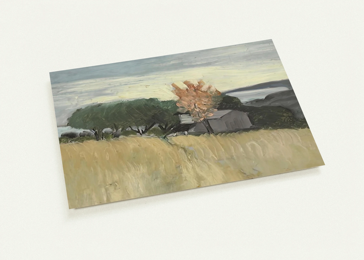 CHAMPS DE BLE A CAGNES 1918 By Henri Matisse Pack of 10 Post Cards | Henri Matisse Post Cards | A6 (10.5 x 14.8 cm) - 4.1 x 5.8 inches