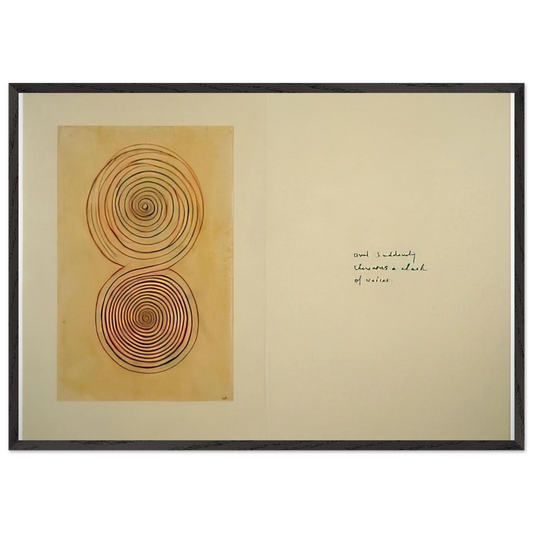 SUBLIMATION 2002 1 - Louise Bourgeois Framed Art Print – Black Wooden Frame - Default Title - -Framed Art Print