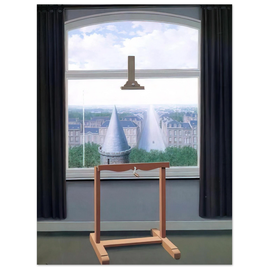 Rene Magritte - WHERE EUCLIDE WALKED 1955 Fine Art Poster - Default Title