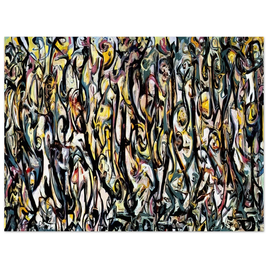 Jackson Pollock - MURAL 1943 1 Fine Art Poster - Default Title
