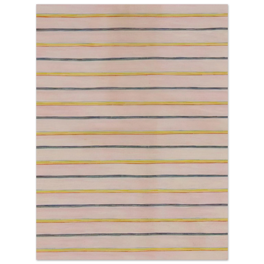 Gene Davis - Pin Stripes - 1960 Fine Art Poster - Default Title