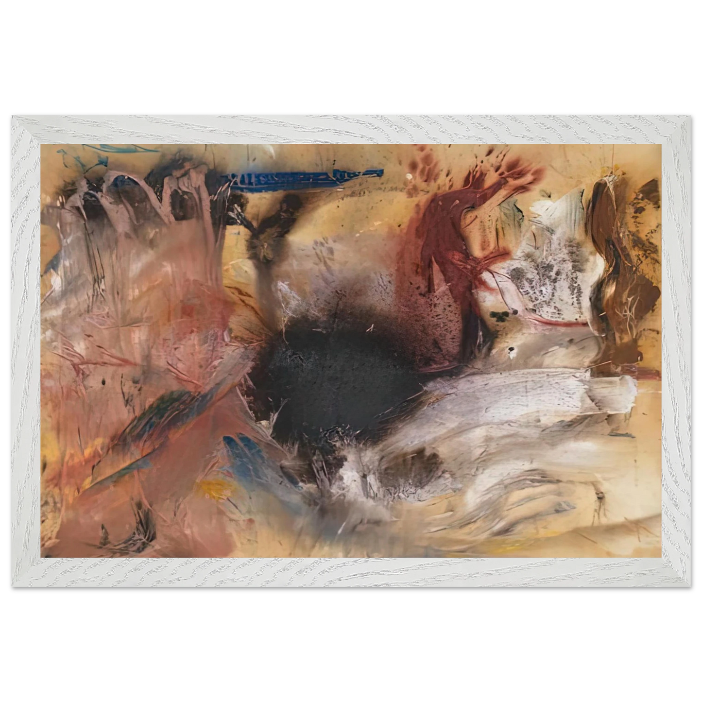 Helen Frankenthaler - Sun Spot, 1954- Wall Art - 28x40 inches / 70x70 cm - Canvas (Imperial) - -