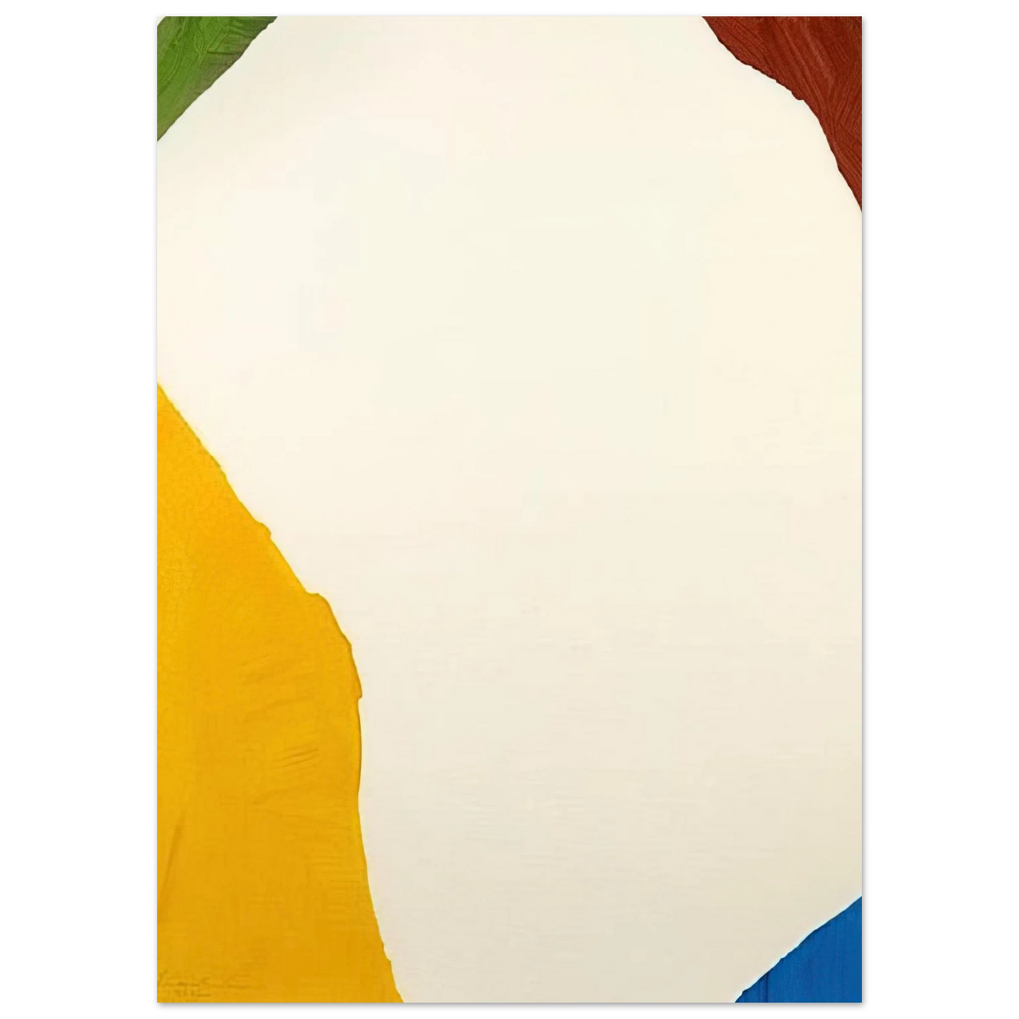 Helen Frankenthaler - Wind Directions - 1970 Wall art - 15x20 cm / 6x8 inches - Fine Art Poster - -