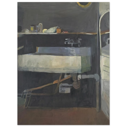 Richard Diebenkorn - Corner of Studio – Sink Fine Art Poster - Default Title