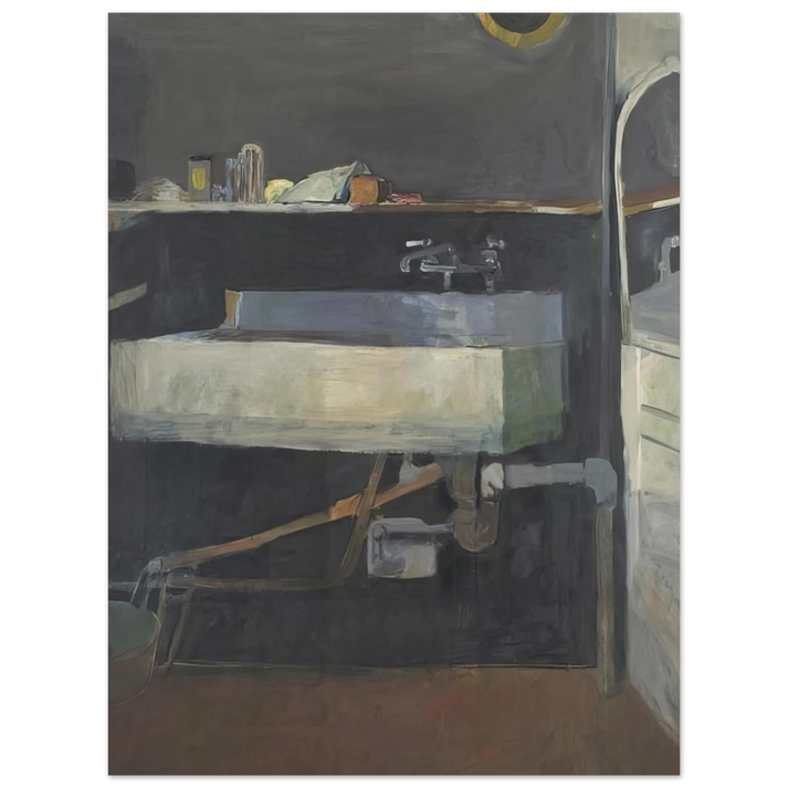 Richard Diebenkorn - Corner of Studio Ã¢â‚¬â€œ Sink  75x100 cm / 30x40inches Fine Art Poster