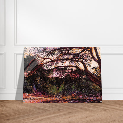 Wooded Landscape - Henri-Edmond Cross Acrylic Print - 70x100 cm / 28x40″ inches | Henri-Edmond Cross Wall Art | Henri-Edmond Cross Prints