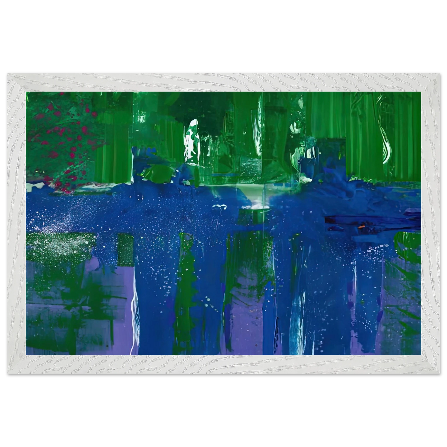 Helen Frankenthaler - Grotto, 1990- Wall Art - 30x40 cm / 12x16 inches - Fine Art Poster - -