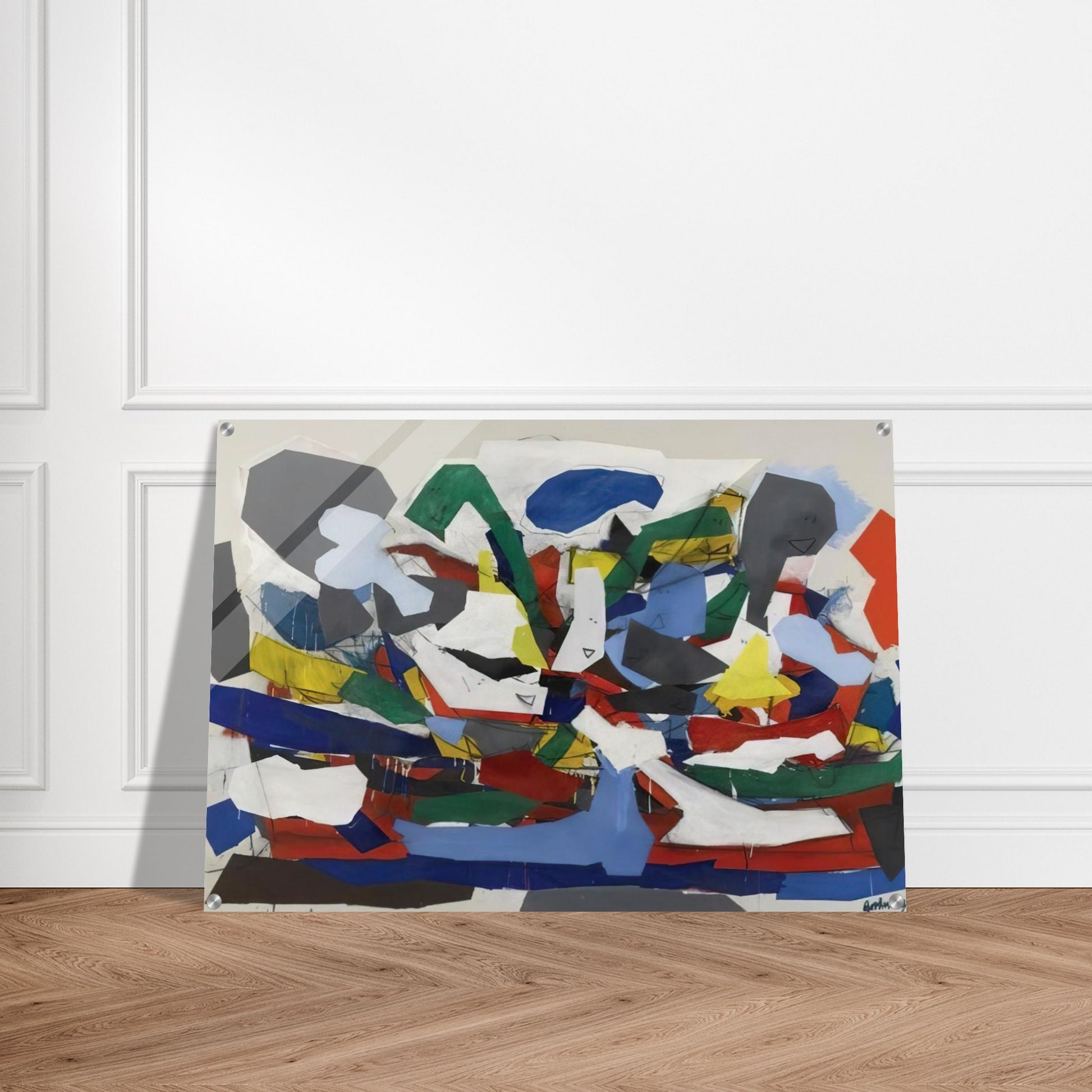 Adventure II - 1963 - Robert Goodnough Acrylic Print - 70x100 cm / 28x40″ inches | Robert Goodnough Wall Art | Robert Goodnough Prints