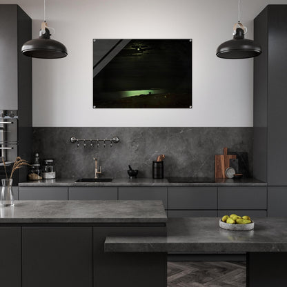 Moonlight Night on the Dnieper - Arkhyp Kuindzhi Acrylic Print - 70x100 cm / 28x40″ inches | Arkhyp Kuindzhi Wall Art | Arkhyp Kuindzhi Prints